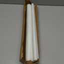 Silicone Baking Mat Roll, Non-Stick Heat Resistant Food Grade Baking Mats, Non-Slip Reusable Air Fryer Linner, Freeze Dryer Mat, Counter Mat, Oven Liner, Refrigerator Liners - 16IN x 10FT (White)