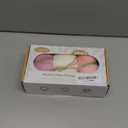 Newborn Photography Props - 3 Pcs Stretch Wraps, Professional Baby Photo Props, Long Ripple Wrap for 0-6 Months (Purple, White, Pink)