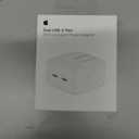Apple 35W Dual USB-C Port Compact Power Adapter (White)