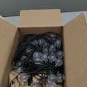 Brightown Solar String Lights Outdoor 60 Led 35.6 Feet 8 Lighting Modes Globe Waterproof Solar Powered Patio Lights for Garden Yard Porch Wedding Party Decor (Pure White)