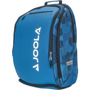 JOOLA Pickleball Bag - Vision II Deluxe Pickleball Backpack - Large Paddle Bag Fits 4 Pickle Ball Paddles & Gear - Includes Fence Hook, Extra Pockets, Ventilated Shoe Storage (Blue)