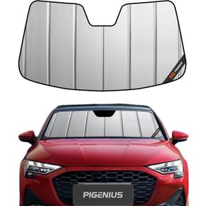 Windshield Sunshade for Audi A3/A3 Quattro/S3 2015-2020, A3 Sportback e-tron 2016-2018, RS3 2017-2020 - Safeguard