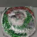 Artificial Christmas Tree, Holiday Decor, Pencil Christmas Trees Popup for Indoor Fireplace Corner Porch Apartment Office Carnival Mothers Day (Red and Green)