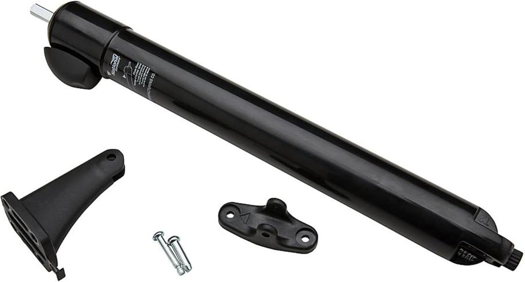 National Hardware N279-001 V1370 Touch 'n Hold Door Closer in Black