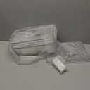 4 Pack Clear Stackable Storage Drawers, 3.95" H Easily Assemble Acrylic Organizer Bins - Multi-Use for Make up, Closet, Pantry, Bathroom, Medicine, Kitchen Cabinet & Undersink Organization