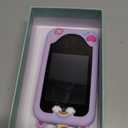 Kids Smart Phone for Girls, Christmas Birthday Gifts for Girls Age 3-10 Kids Toys Cell Phone, 2.8" Touchscreen Toddler Learning Play Toy Phone with Dual Camera, Game, Music Player, 8GB Card Purple