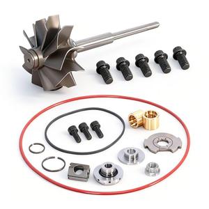 Turbo 10 Blade Turbine Wheel Rebuild Kit fits for Ford for Powerstroke 6.0L Diesel GT3782VA Turbo 2005-2007