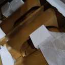 Plank+Beam Forma Coffee Table, Solid Wood 48 Inch Modern Coffee Table with Shelf, Contemporary Center Table with Storage Space, Rectangle Tea Table with Storage, Pecan