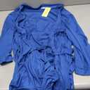 Ekouaer Men's Lightweight Kimono Spa Robe Knit Bathrobe Soft Sleepwear 3/4 Sleeve Loungewear with Pockets S-XXL Size Medium