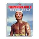 The Trumpinator 2025 Wall Calendar | Tough Guy Trump Hanging Calendar | 7.87 x 11 Inch Funny Trump Calender MAGA Calendar Trump Fans Gag Gifts