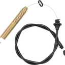 Kimsion 169676 Deck Clutch Cable for Craftsman 42'' Riding Mower LT1000, LT2000, DLT3000, Replaces 532175067 Mower Deck Engagement Cable, 175067 Deck Clutch Cable
