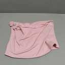 AUTOMET Womens Seamless Strapless Bandeau Tube Tops Stretchy Summer Going Out (Pink, M)