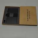 Slim Aluminum Card Holder Wallet for Men, Durable Expandable Backplate, RFID Blocking Minimalist Metal Pop Up Wallet, Holds 12+ Cards Plus Cash (Black)