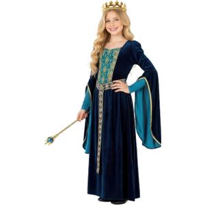 Morph Medieval Princess Costume Girl Renaissance Medieval Kids Renaissance Costume for Girls Halloween Costumes For Girls (Medium)