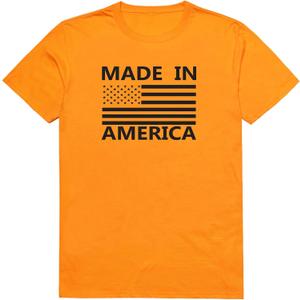 Rapiddominance America Basic Tees (Orange, S)