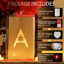 It was Always You Light Up Letters Signs, Romantic Proposal Anniversary Valentines' Day Decorations with Luminary Paper Bags, LED Tea Light Candles, Red Heart Balloons, Artificial Rose Petals