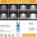 200W Solar Street Light Waterproof, 16ft Wire 20000LM LED Security Flood Lights Outdoor, Automatic Dusk to Dawn Solar Lights Outdoor for Outside Garden Yard Path Parking Lot (Black)