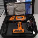 Portable Electric Welding Machine - 110V Portable Welder Handheld IGBT Inverter with 5 Adjustable Currents, 20PCS Rods, ARC Welder Gun Fits 3/32"-1/8" Welding Rods for DIY, Repair, Home Projects (Large, Multicolored)