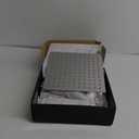 Veken Wide Rain Shower Head with Handheld, High Pressure Rainfall Showerhead Combo with Arm for Bathroom Accessories, Home Decor, Detachable Dual Shower with Multi Modes Handheld Spray, Silver Chrome (Standard Flow(2.5GPM))