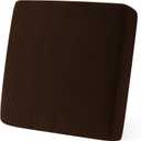 SUBRTEX Couch Cushion Slipcover Slip Covers Loveseat Stretch Durable Chair Sofa Spandex Elastic Furniture Protector for Settee Seat for Replacement in Livingroom, Small, Chocolate (Small, Chocolate)