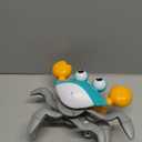 control future Crawling Crab Baby Toy - Infant Tummy Time Toys 3 4 5 6 7 8 9 10 11 12 Babies Boy 3-6 6-12 Learning Crawl 9-12 12-18 Walking Toddler 36 Months Old Music Development 1st Birthday Gifts (Green)