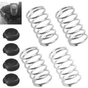 Karbay 4 Pack V494000840 & V450001880 Spring and Spring Cap Compatible with Echo Speed Feed 400 450 375 GT-225 GT-230 SRM-225 SRM-225i Trimmer
