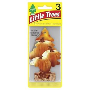Little Trees Auto Air Freshener, Hanging Card, Warm Pumpkin Spice Fragrance And Kooty Key