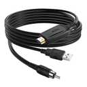 192KHz HDMI eARC/ARC to Coaxial Audio Converter for TV to Sound System, Plug & Play ARC to Coaxial Cable Audio Extractor Adapter for Speaker Home Theater Support Dolby/DTS 5.1, 4.9ft/1.5m Long