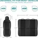 Skechers Car Seat Covers,GOGA Mat Oxford Cloth Seat Covers,Waterproof Car Seat Covers Front Seats,Automotive Universal Fit Seat Cover for Most Cars, Suvs, Trucks,Black