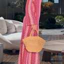 YouSexy Women's Sexy Swimsuit Crochet Maxi Dress Long Sleeve Long Beach Cover Up Dress (XL)