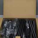 Solar Lights Outdoor, Upgraded 16 Pack Blue Solar Torch Light with Flickering Flame for Garden Decor, Waterproof Outdoor Lights Solar Powered, Tiki Torches for Outside Yard Patio Pathway Decor