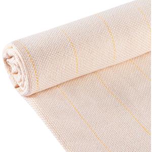 19" × 19" Large Overlocking Tufting Cloth with Marked Line, Punch Needle Fabric Primary Monks Cloth for Tufting Guns, Rug-Punch