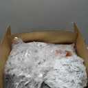 Best Friends by Sheri The Original Calming Donut Dog Bed for Medium Dogs up to 45 lbs, Shag Faux Fur, Frost Gray, Medium, 30" x 30"