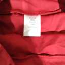 Women's Underwear  Mid Waist Fishnet Garter Short Burgundy Small
