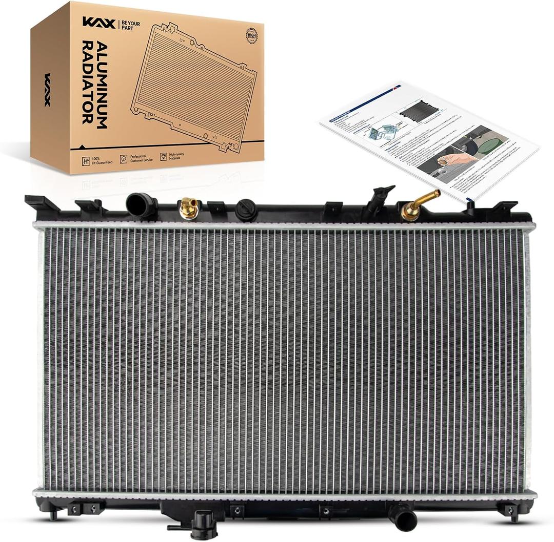 KAX CU2443 Radiator Compatible with 2002-2006 CR-V, 2003-2006 Element, Automotive Replacement Engine Radiators