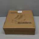 XUDREZ Classic Roller Skates High-Top Double-Row Leather Roller Skates for Women and Men Size 38