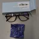 miyya Blue Light Blocking Glasses for Women, Blue Light Glasses for Women Oversized Fashion Glasses (**Tortoise)