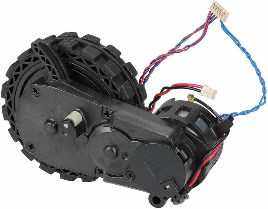 Left Wheel for Ecovacs DEEBOT N8/N8 Pro/T8/T9/OZMO 950/920 Robot Vacuum Cleaner Side Brush Drive Wheel Motor Module DEEBOT T8 Side Brush Motor Assembly(Left Side Brush Wheel)