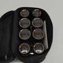 T3 - Volumizing Hot Rollers LUXE | Premium Hair Curler Set for Long Lasting Volume, Body & Shine | Set of 8-4 XL (1.75") & 4 Large (1.5)