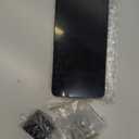 LED Digital Wall Clock with Large Display, Big Digits, Auto-Brightness, 12/24Hr Format, Modern Electric Small Silent Wall Clock for Living Room, Bedroom, Classroom, Farmhouse, Kitchen, Office - Blue