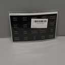 Reposition Laminated Bible Tabs, Large Print Stickers, Easy to Read and Apply Bible Tabs for Women and Man (Luxury Black)