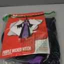Morph Witch Costume Women, Wicked Costumes For Women, Halloween Costumes For Womens Adult (Large, Purple)