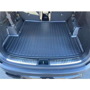 Premium Cargo Liner for Kia Telluride S LX EX SX 2020-2025 - 100% Protection - Custom Fit Car Trunk Mat - All-Season Black Cargo Mat - 3D Shaped Laser Measured Trunk Liners for Kia Telluride
