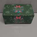 AWHETIE Christmas Crafts for Adults Kids, 40 Sets Beaded Ornament Kit, Including 20 Pcs Wreath with Bell/ 5 Pcs Snowman/ 5 Pcs Christmas Tree/ 10 Pcs Candy Cane, Holiday Tree Decorations