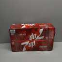 2 x 7UP Cherry Flavored Soda, 12 fl oz cans, 12 pack