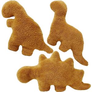 Dino Chicken Nugget Pillow Set 16in 3PCS (Medium)