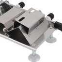 Meat Cutter Machine, Manual Frozen Meat Slicer Stainless Steel, Lamb Roll Beef Mutton Slicing Machine, Home Cooking for Hot Pot, BBQ (Small)