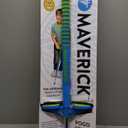 Flybar Maverick Pogo Stick for Kids Ages 5+, 40 to 80 Pounds, Perfect for Beginners, Easy Grip Handles, Anti-Slip Pegs, Outdoor Toys for Boys and Girls (Blue/Green)