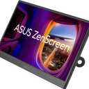 ASUS ZenScreen 16 Portable USB Monitor (MB169CK) - Full HD, IPS, Dual USB-C, Mini-HDMI, Eye Care, Flicker Free, Blue Light Filter, Anti-Glare Surface, 360 Kickstand