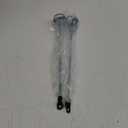 Lasnten 2 Pcs Paint Mixer for Drill, 1 to 5 Gallon Bucket, Paint Stirrer, Easy to Clean, 16.9" Mixing Paddles and 2.36" Mixing Impeller for Mix Mortar Mud Grout Resin and Epoxy(Silver,Style 2)